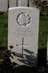 Lijssenthoek Military Cemetery - Wilson, R H