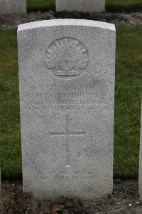 Lijssenthoek Military Cemetery - Wilson, Thomas Cornelius
