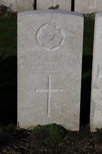 Lijssenthoek Military Cemetery - Wilson, W