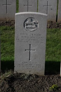 Lijssenthoek Military Cemetery - Winterbottom, Robert