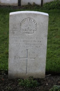 Lijssenthoek Military Cemetery - Woodburn, William John
