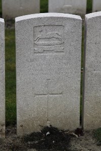Lijssenthoek Military Cemetery - Woodhead, Arthur