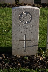 Lijssenthoek Military Cemetery - Worth, H