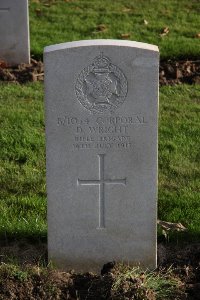 Lijssenthoek Military Cemetery - Wright, D