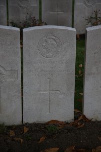 Lijssenthoek Military Cemetery - Wright, J