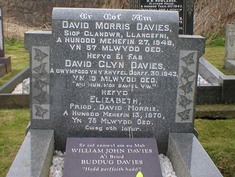 LLANGEFNI CEMETERY - DAVIES, DAVID GLYN