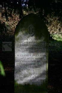 SOUTHAMPTON OLD CEMETERY - PECKHAM, JOHN DEAN