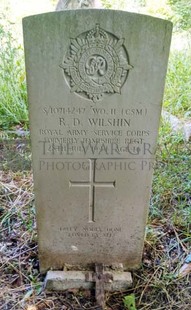 SOUTHAMPTON OLD CEMETERY - WILSHIN, RICHARD DAVID