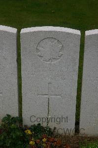 Dury Mill British Cemetery - Robertson, J A