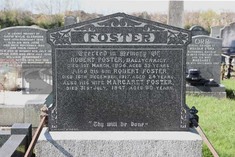ANTRIM NEW CEMETERY - FOSTER, R