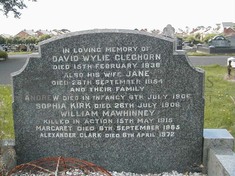 ANTRIM NEW CEMETERY - GLEGHORN, WILLIAM MAWHINNEY