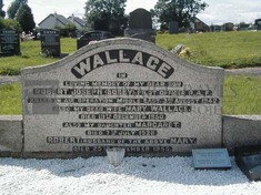 ANTRIM NEW CEMETERY - WALLACE, ROBERT JOSEPH