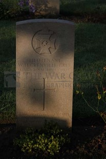 RUE-DES-BERCEAUX MILITARY CEMETERY, RICHEBOURG-L'AVOUE - GRENVILLE-GREY, WILFRID HANBURY