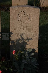 RUE-DES-BERCEAUX MILITARY CEMETERY, RICHEBOURG-L'AVOUE - HAZELHURST, G