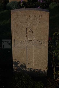RUE-DES-BERCEAUX MILITARY CEMETERY, RICHEBOURG-L'AVOUE - MASSEY, J