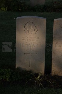 RUE-DES-BERCEAUX MILITARY CEMETERY, RICHEBOURG-L'AVOUE - PELLING, W H