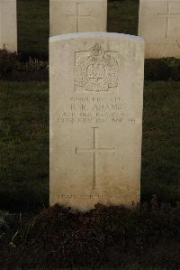 Delville Wood Cemetery Longueval - Adams, B R