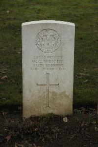 Delville Wood Cemetery Longueval - Wright, W C