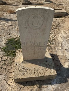 BAGHDAD (NORTH GATE) WAR CEMETERY - BODDINGTON, H R