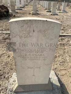 BAGHDAD (NORTH GATE) WAR CEMETERY - D'GAMA, D F