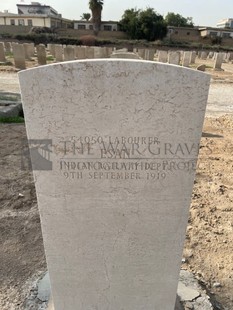 BAGHDAD (NORTH GATE) WAR CEMETERY - ESAN, 