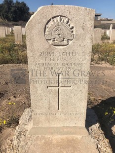 BAGHDAD (NORTH GATE) WAR CEMETERY - EVANS, FRANK HENRY