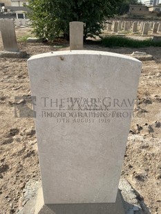 BAGHDAD (NORTH GATE) WAR CEMETERY - KATRAK, F M