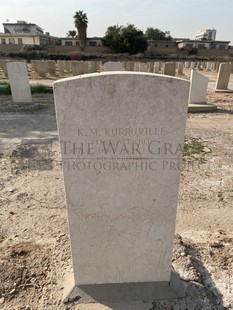 BAGHDAD (NORTH GATE) WAR CEMETERY - KURRUVILLE, K M