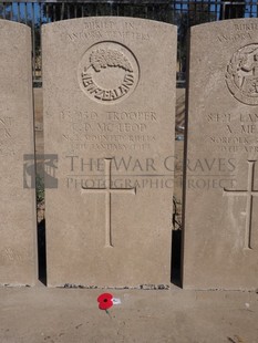 BAGHDAD (NORTH GATE) WAR CEMETERY - McLEOD, COLIN DONALD