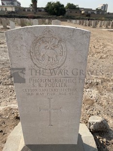 BAGHDAD (NORTH GATE) WAR CEMETERY - POULIER, SAMUEL RICHARD