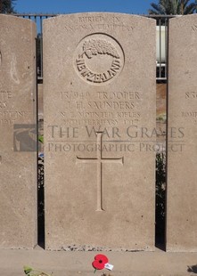 BAGHDAD (NORTH GATE) WAR CEMETERY - SAUNDERS, JAMES HENRY