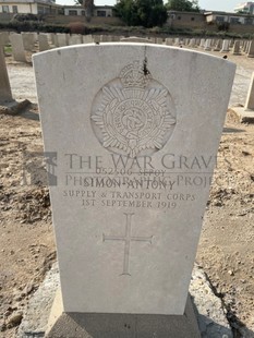 BAGHDAD (NORTH GATE) WAR CEMETERY - SIMON-ANTONY, 