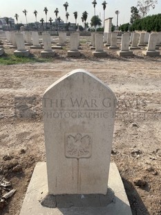 BAGHDAD (NORTH GATE) WAR CEMETERY - ZANIEWSKI, JULIAN