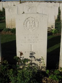 Grand-Seraucourt British Cemetery - Amor, H G