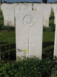 Grand-Seraucourt British Cemetery - Anderson, Basil Arthur