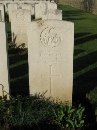Grand-Seraucourt British Cemetery - Balch, F C