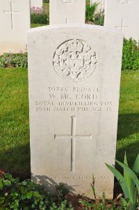 Grand-Seraucourt British Cemetery - McCord, William