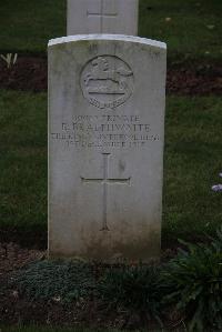 Hermies British Cemetery - Braithwaite, R