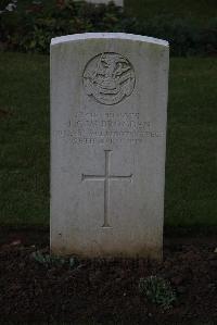 Hermies British Cemetery - Brogden, J C W