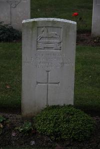 Hermies British Cemetery - Chamberlain, T J