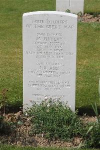 Hebuterne Military Cemetery - Findlay, M