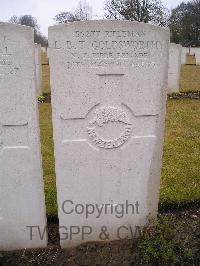 Hebuterne Military Cemetery - Goldsworthy, Leslie Ballance Thomas