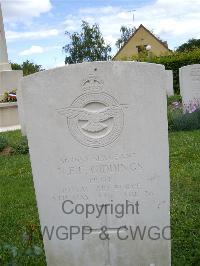 Le Grand-Luce War Cemetery - Giddings, Norman Frederick Fiddler
