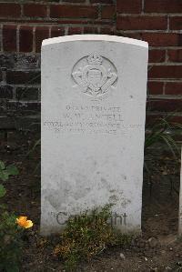 Les Baraques Military Cemetery Sangatte - Angell, Walter William