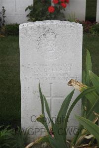 Les Baraques Military Cemetery Sangatte - Ballard, John Arthur