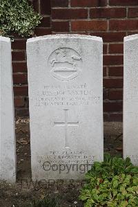 Les Baraques Military Cemetery Sangatte - Baxter, Joseph