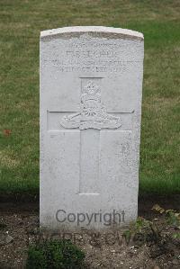 Les Baraques Military Cemetery Sangatte - Belcher, F