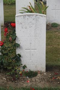 Les Baraques Military Cemetery Sangatte - Bennett, Frederick Eustace