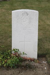 Les Baraques Military Cemetery Sangatte - Brand, Edward John