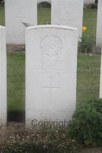 Les Baraques Military Cemetery Sangatte - Breed, Joseph Henry